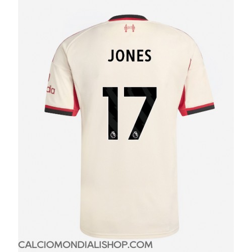 Maglie da calcio Liverpool Curtis Jones #17 Seconda Maglia 2025-26 Manica Corta